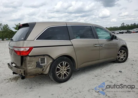 2011 Honda Odyssey Ex из США, поврежденный, VIN 5FNRL5H49BB023655